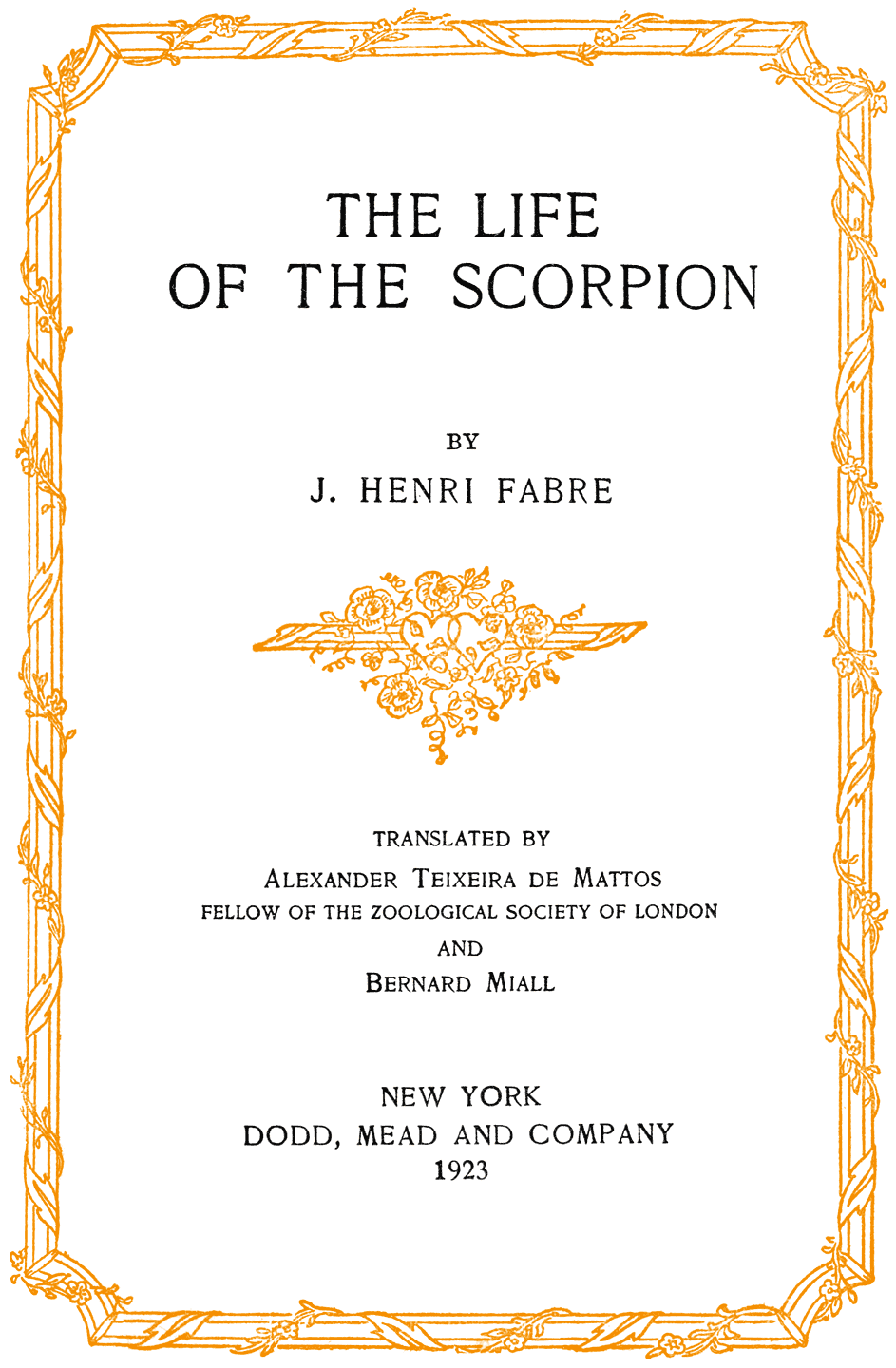 Original Title Page.