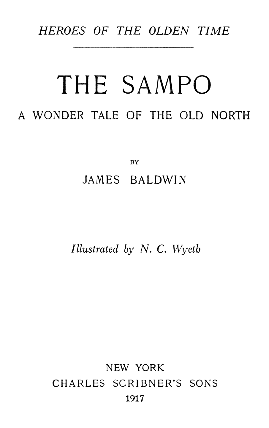 Original Title Page.