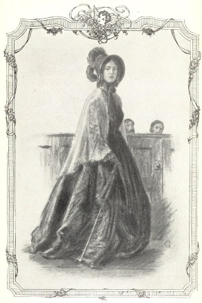 Woman in church