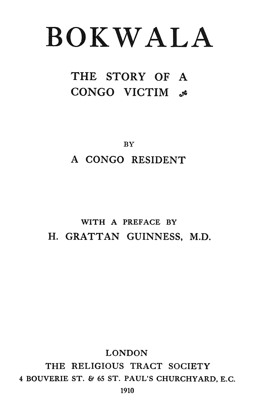 Original Title Page.