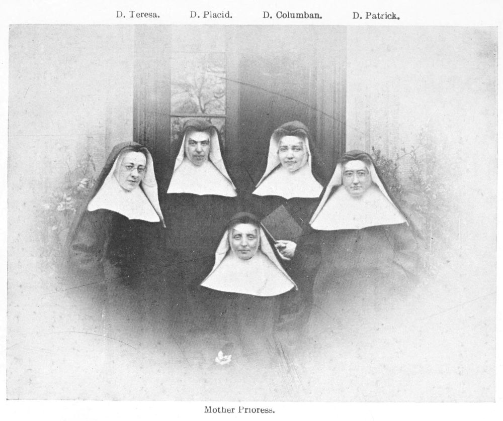 The Mother Prioress, Dame Teresa, and the Three Nuns who revisited Ypres