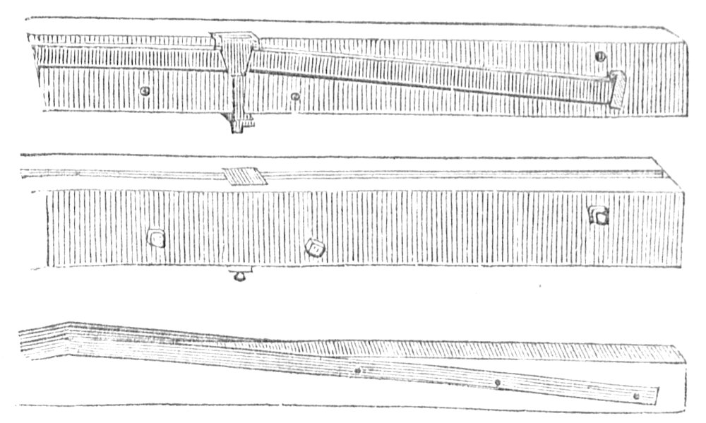 Strengthening a beam with trusses