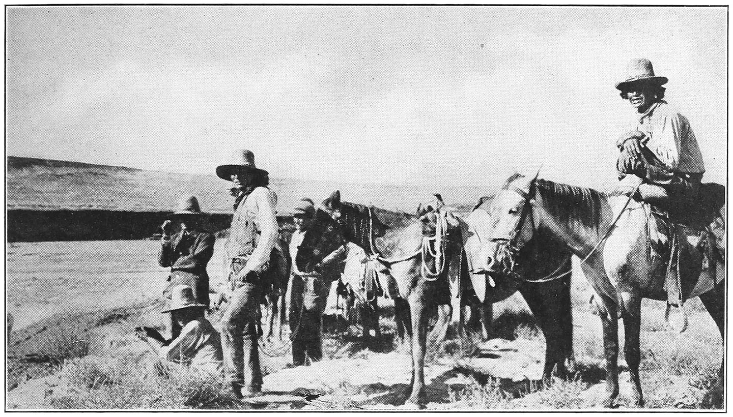 NAVAJO ON THEIR WAY TO A DANCE