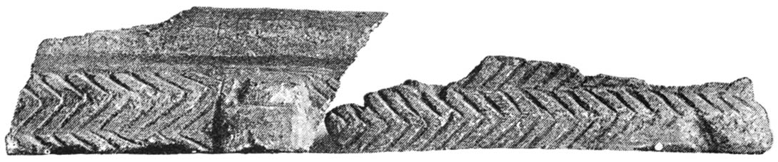 FRAGMENT OF SOAPSTONE BOWL