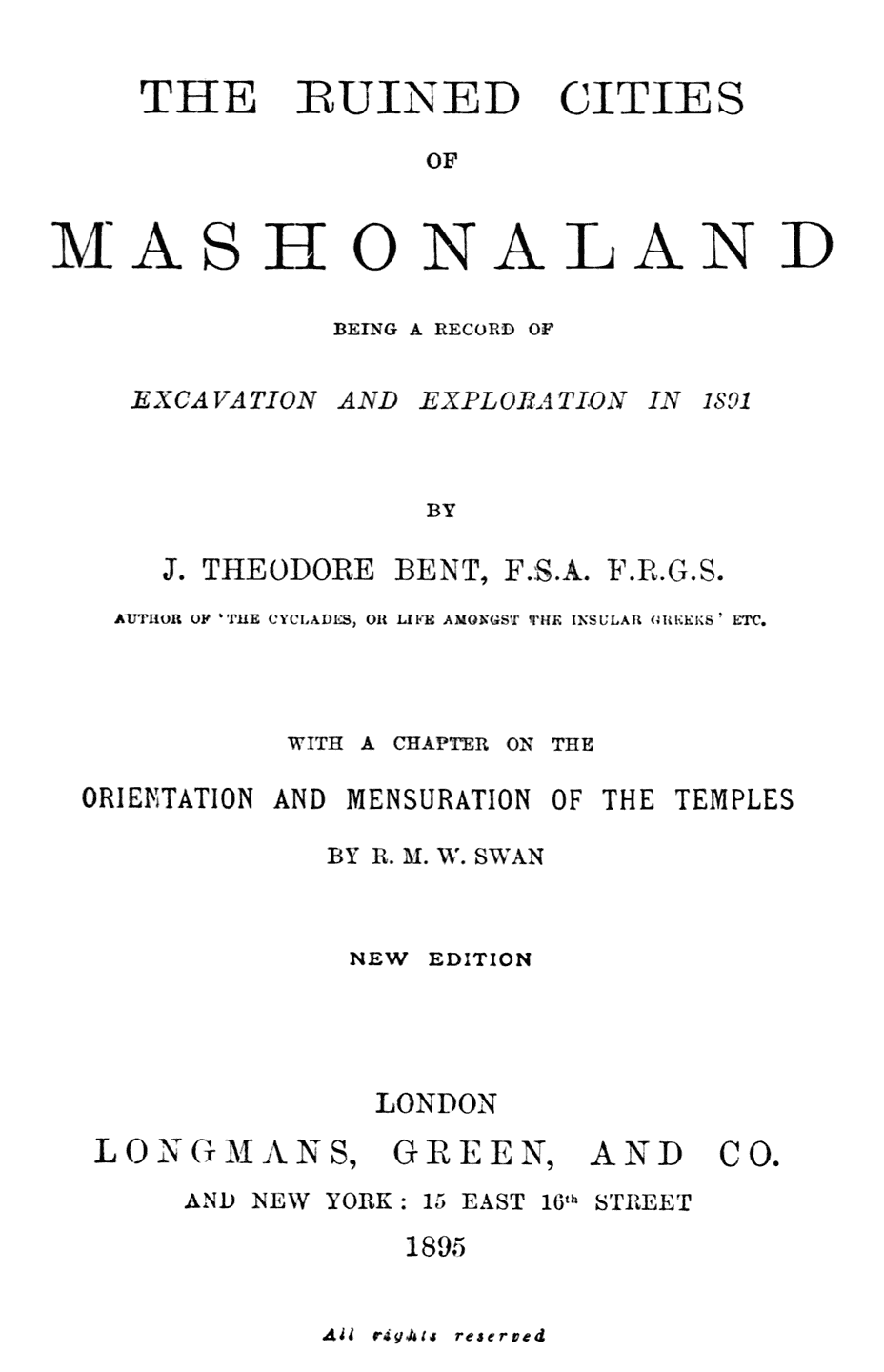 Original Title Page.