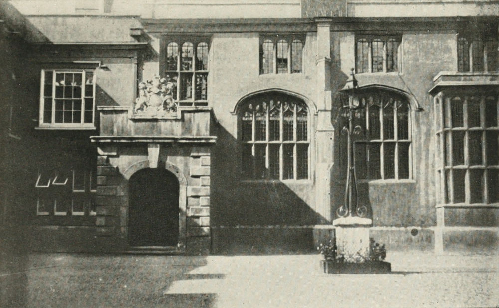 Entrance to Charter House, London