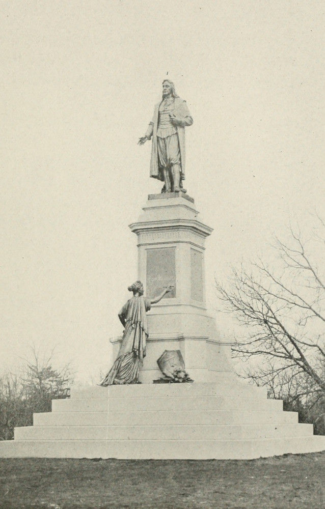 Statue of Roger Williams, Roger Williams Park