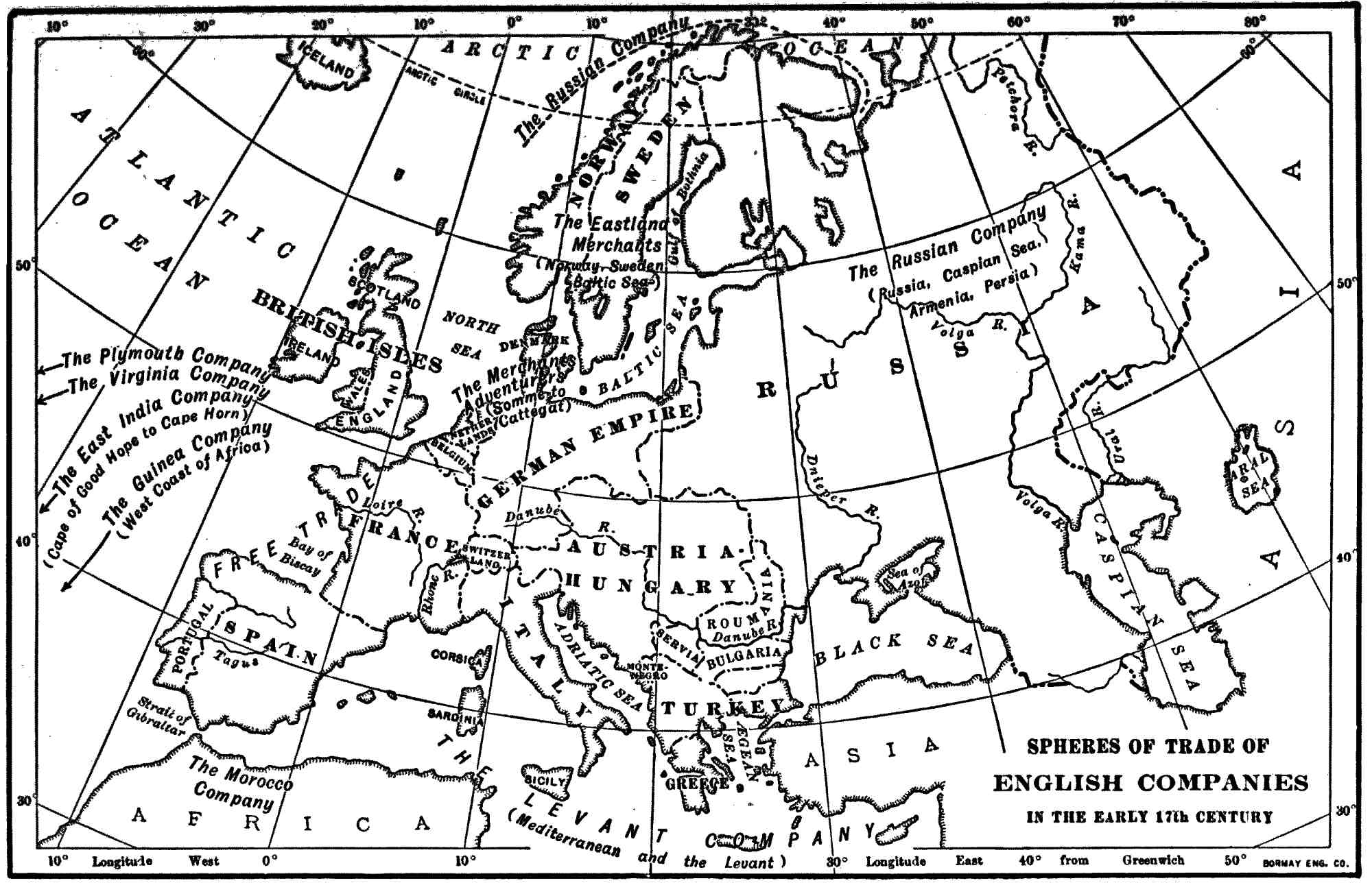 english trade in the early 17th century