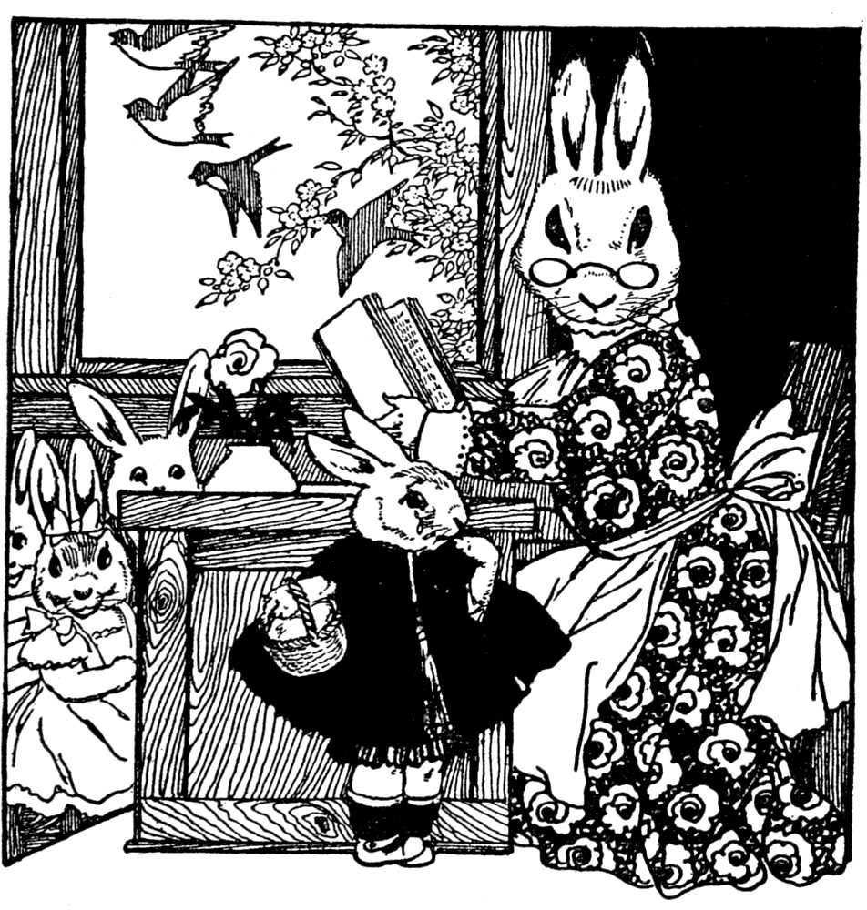 Aunt Etiquette bunny