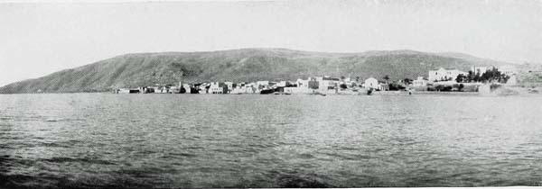 TIBERIAS FROM THE SEA