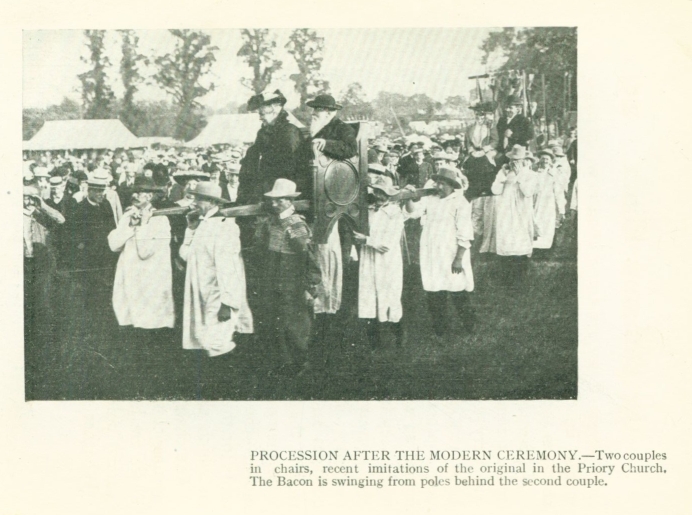 PROCESSION AFTER THE MODERN CEREMONY.