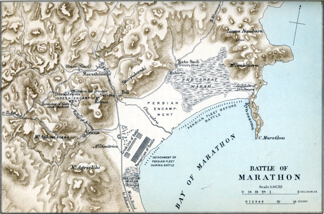 Colour battlefield map.