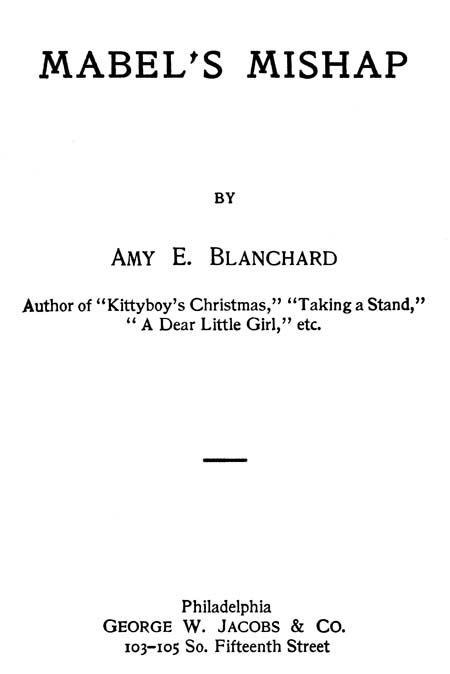 title page