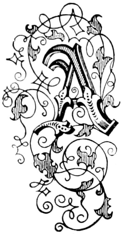 Illustrated capital A