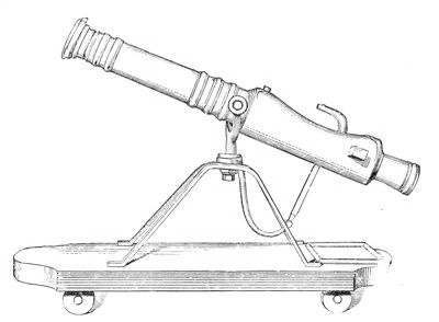 Drawing of gun