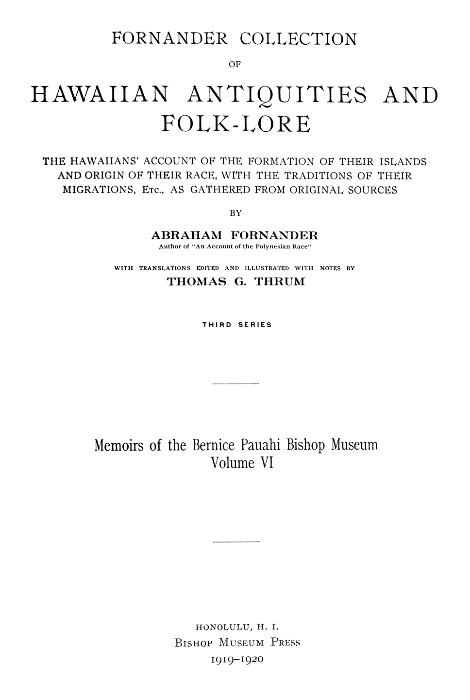 Original Title Page.