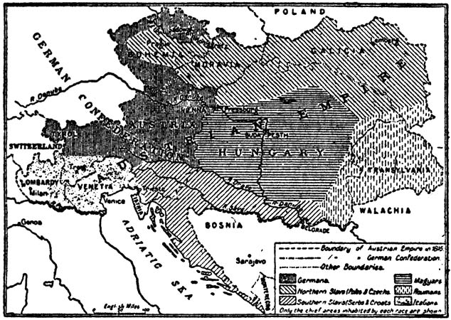 The Mixture of Races in South Central Europe