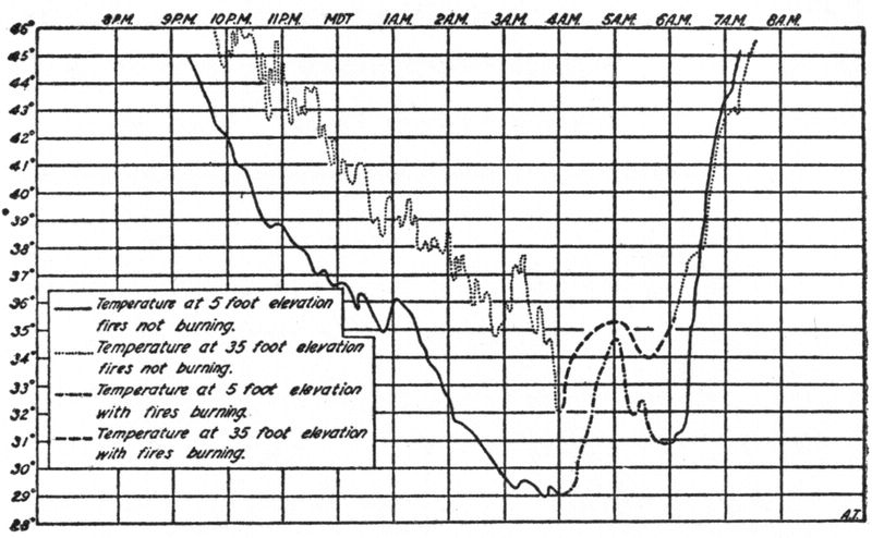 Temperature graph