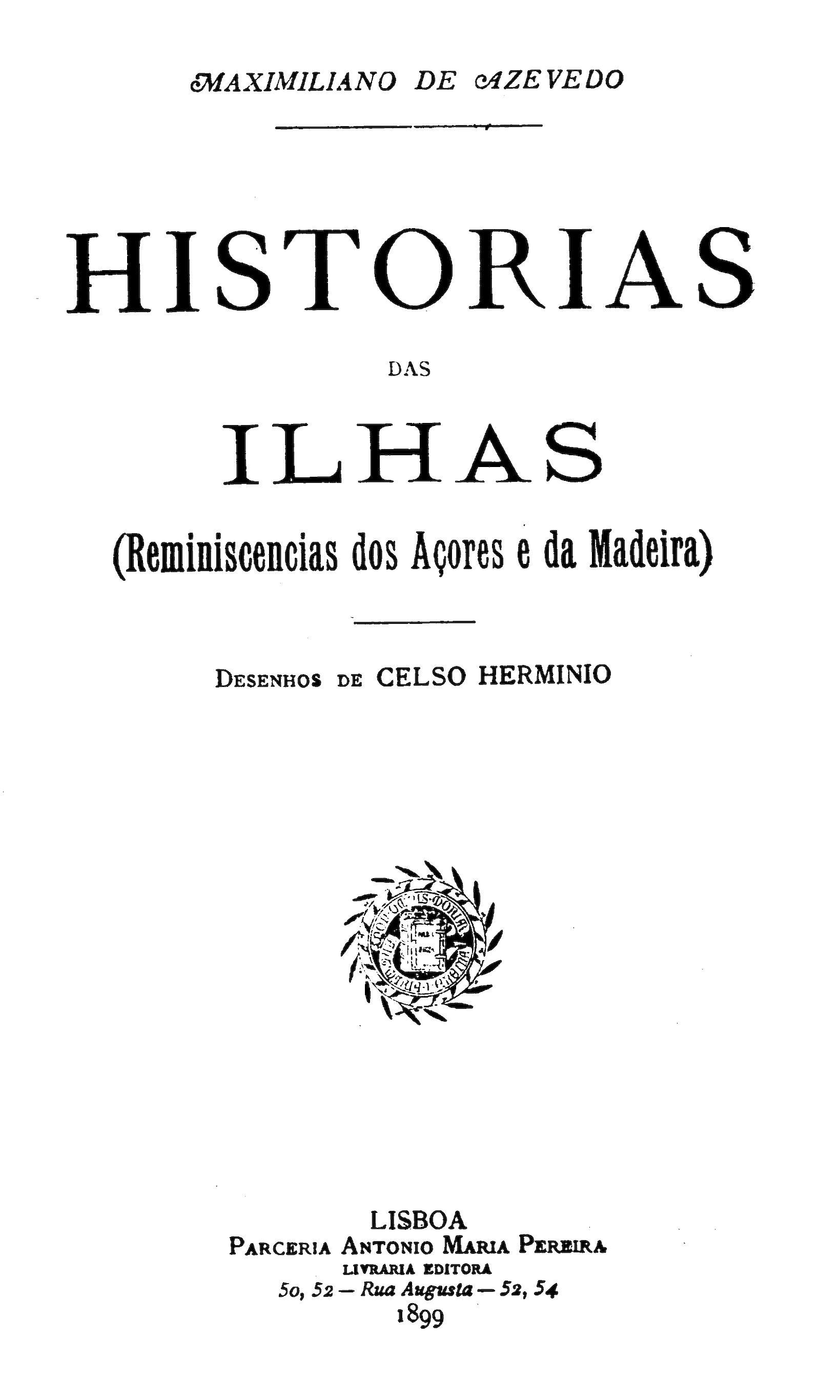 Coletânea de contos retratando estórias dos arquipélagos da Madeira e dos Açores.