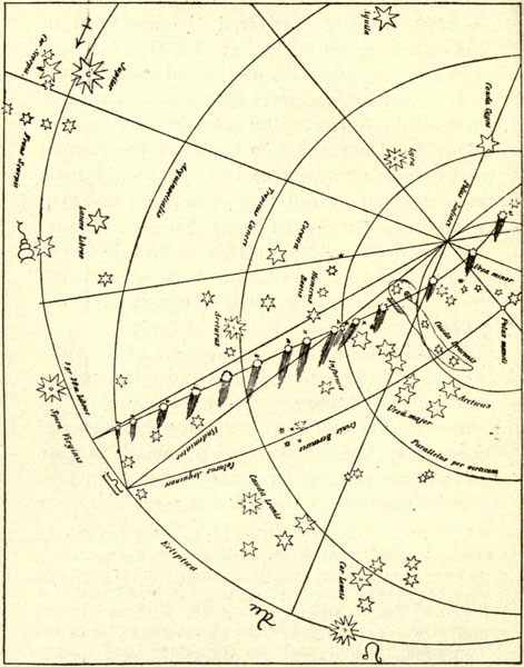 COPY OF THE DRAWING MADE BY PAUL FABRICIUS.