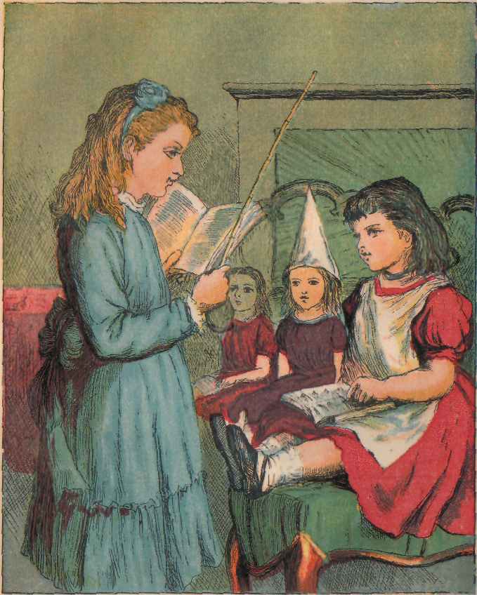 Keeping School.
