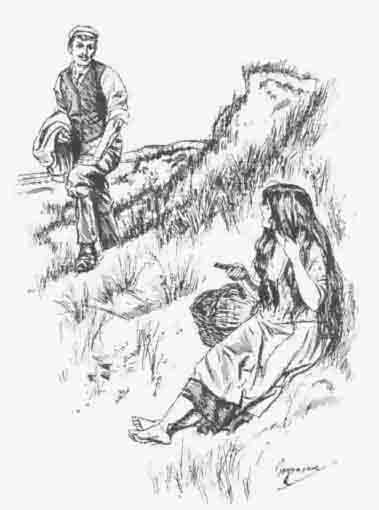 "I hope ye'll know me again,"
said the girl