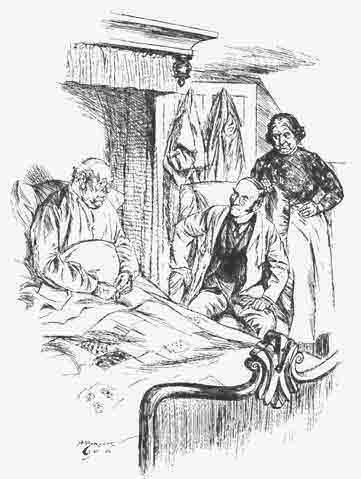 "I mun get up to-morrow,"
he remarked