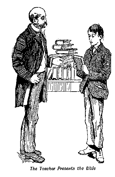 [Illustration: <i>The Teacher Presents the Bible</i>]