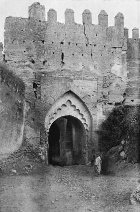 A CITY GATEWAY IN MOROCCO.