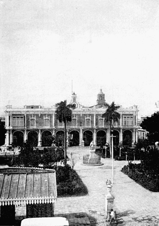 Illustration: THE GOVERNOR-GENERAL'S PALACE, HAVANA.