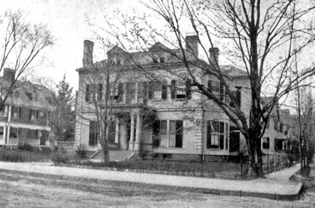 RIEDESEL HOUSE, CAMBRIDGE, MASS.