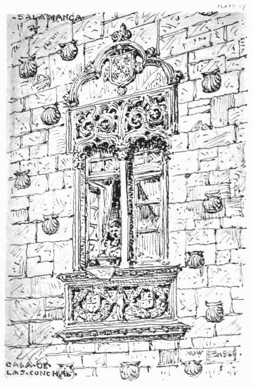 PLATE 17
SALAMANCA
MDW 1869
CASA DE LAS CONCHAS.
