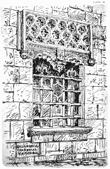 PLATE 18
SALAMANCA
CASA DE LAS CONCHAS
MDW 1869