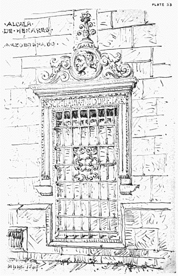 PLATE 33
ALCALA DE HENARES
ARZOBISPADO
MDW 1869