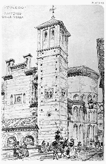PLATE 43
TOLEDO
SANT' JAGO DEL LA VEGA
MDW 1869