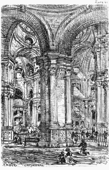 PLATE 61
CADIZ CATHEDRAL
MDW 1869
