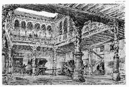 PLATE 82
SARAGOSSA
PALACIO DELLA INFANTA
MDW 1869