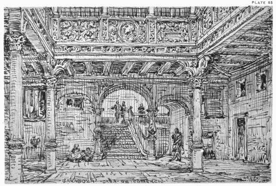PLATE 85
SARAGOZA
CASA DE COMERCIO
MDW 1869