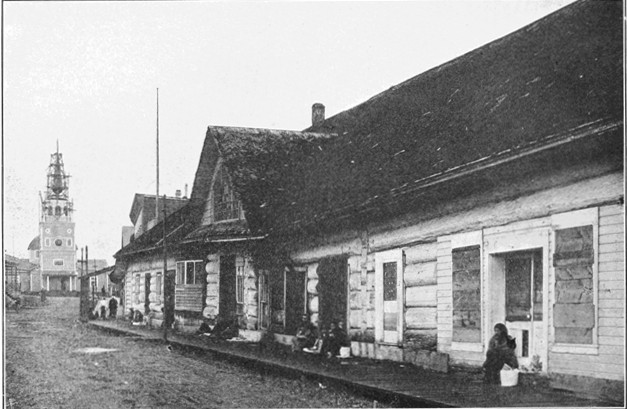 Copyright by E. A. Hegg, Juneau

Courtesy of Webster & Stevens, Seattle

Old Russian Building, Sitka