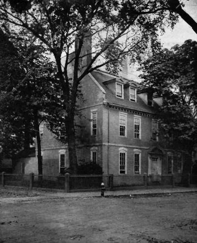 Plate II.—The Warner House, Portsmouth, N. H. Built in 1718