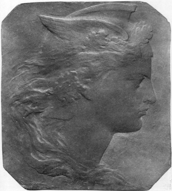 Plaque, La Guerre. Hubert Ponscarme, 1827-1903