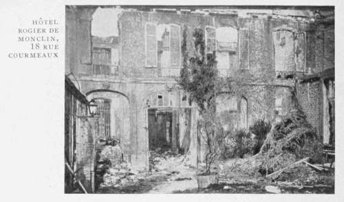 HTEL
ROGIER DE
MONCLIN,
18 RUE
COURMEAUX