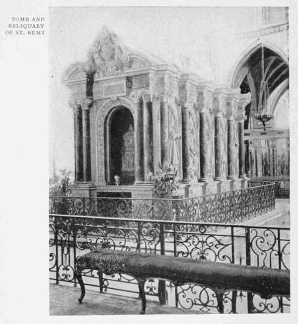 TOMB AND
RELIQUARY
OF ST. REMI