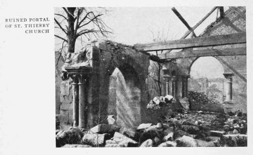 RUINED PORTAL
OF ST. THIERRY
CHURCH