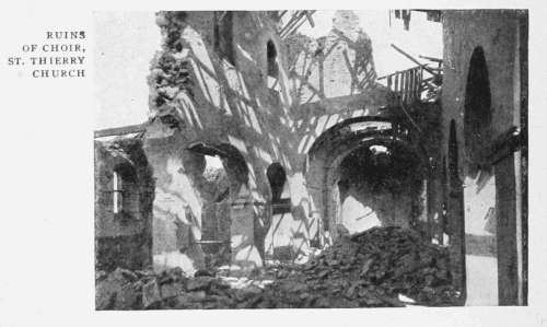 RUINS
OF CHOIR,
ST. THIERRY
CHURCH