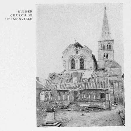 RUINED
CHURCH OF
HERMONVILLE