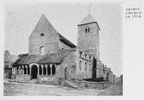 CAUROY
CHURCH
IN 1914