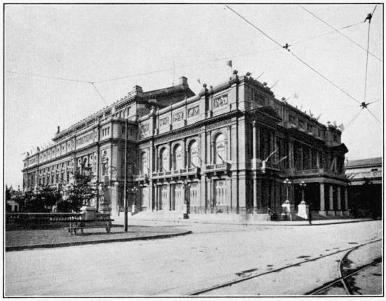 COLON THEATRE (TEATRO COLON), BUENOS AIRES, ONE OF THE
FINEST OPERA HOUSES IN THE WORLD