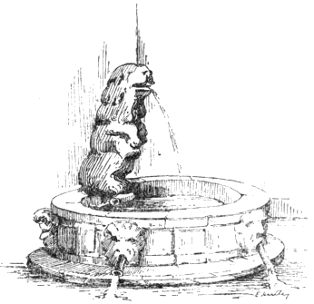 FOUNTAIN IN BATH, ALCZAR.