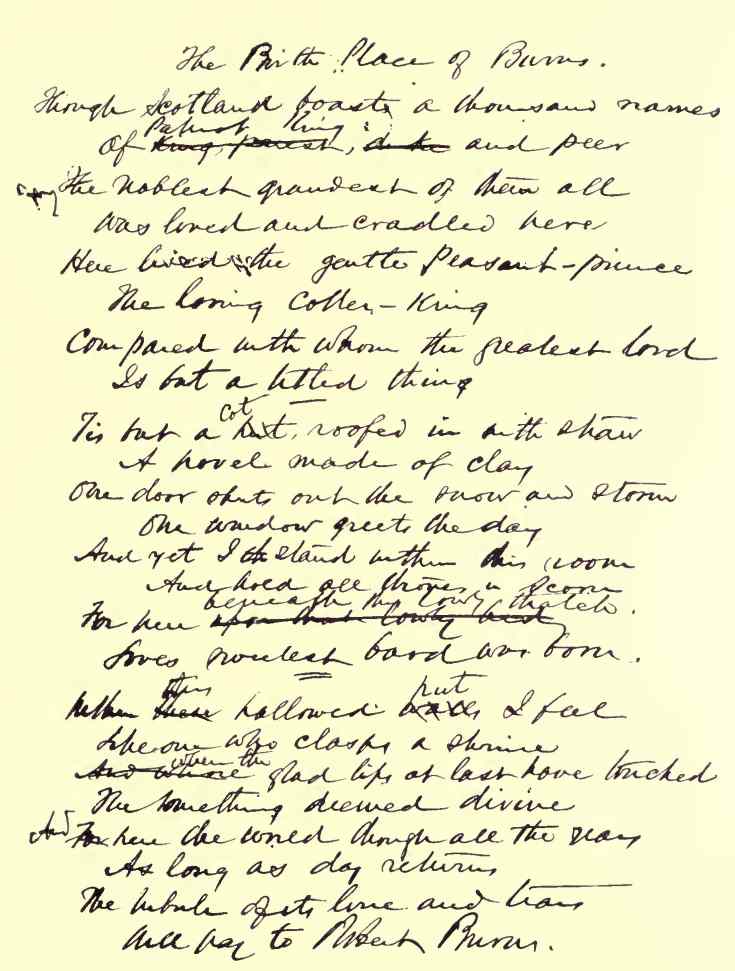 Burn's Manuscript 